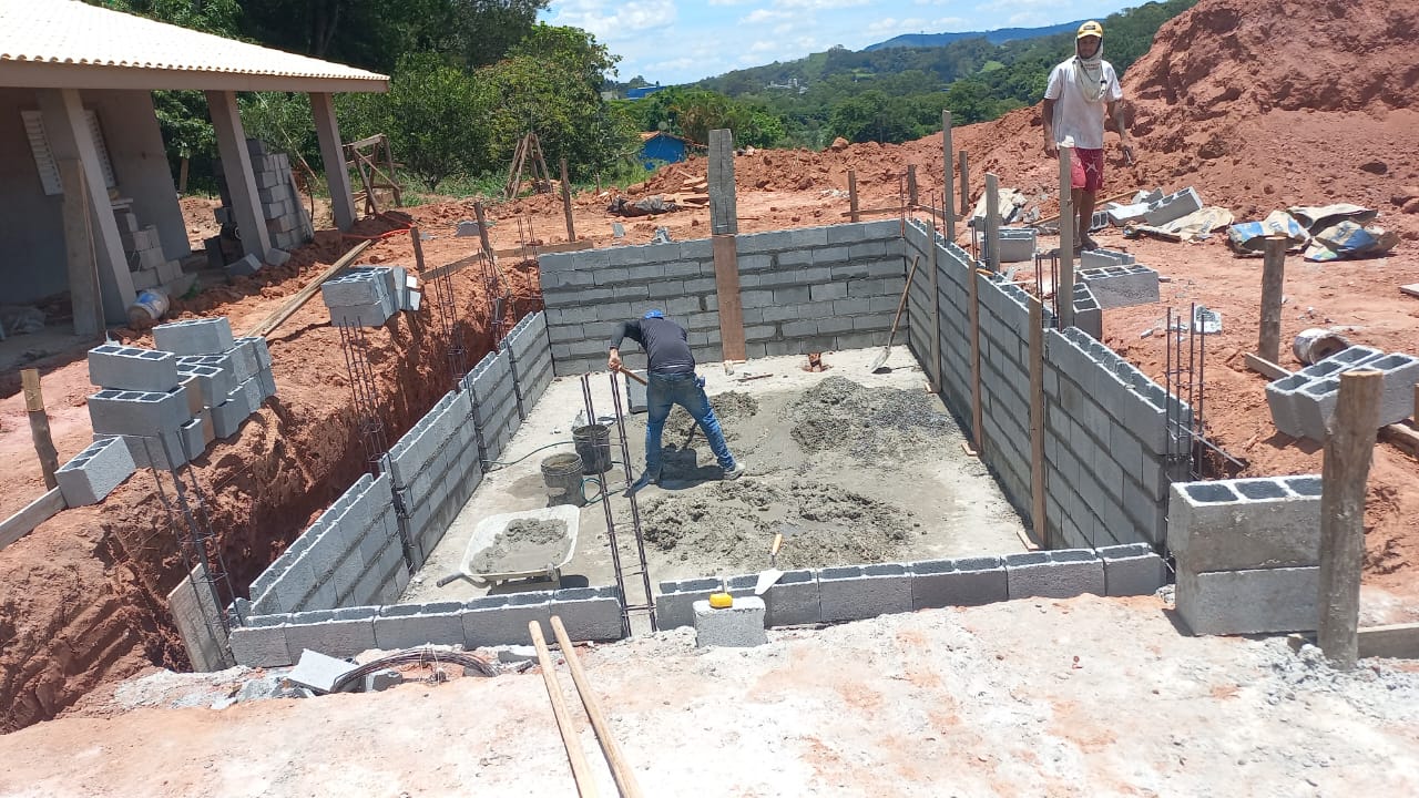 Alvenaria em construção